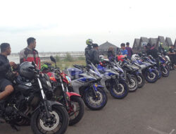 Club Motor Yamaha R25 Owner Indonesia Capter Bekasi Rayakan Hari Jadi ke-3 di Kota Cirebon