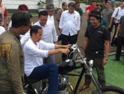 Pembelian Motor Modifikasi Chopperland Oleh Jokowi,  Perkenalkan Garapan Putra Bangsa