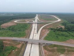 Jokowi Resmikan Tol Trans-Sumatera Ruas Bakauhuni-Terbanggi Besar