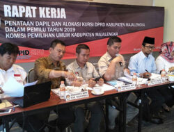 KPU: Ada 3 Usulan Perubahan Dapil dari Parpol di Majalengka Untuk Pileg 2019