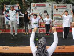 Wujudkan Majalengka Sehat, Maman-Jefry Launcing “Senam Maju”