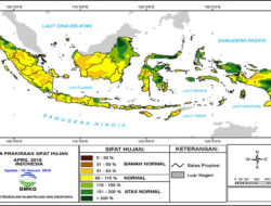 Potensi Hujan Ekstrem Terjadi Bulan Akhir Februari dan Awal Maret
