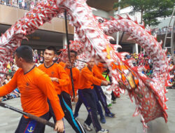 Kemeriahan Tahun Baru Imlek 2018 di Grage City Mall