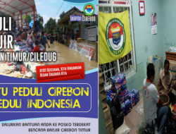 IKA-PMII Cirebon Memberikan Bantuan Korban Banjir Ciledug