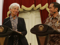 Presiden RI Menerima Kunjungan IMF di Istana