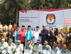 Ketiga Paslon Cabup dan Cawabup Majalengka Ikuti Deklarasi Kampanye Damai