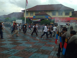 Ratusan Massa Serang Kantor KPU Kab. Majalengka, Ini Penyebabnya
