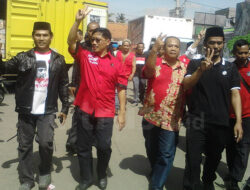 Paslon Bupati Cirebon Sunjaya-Imron Blusukan di Pasar Tradisional Wilayah Timur Cirebon