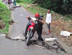 Akibat Retaknya Tanah Di Majalengka, 15 Rumah Alami Keretakan