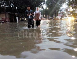 Jalan Cipto Kota Cirebon Kembali Terendam