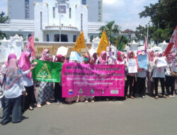 International Women’s Day, Sejumlah Mahasiswi Gelar Aksi Anti Kekerasan Pada Perempuan