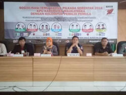 KPU Sosialisasi Pilkada Serentak 2018, Kepada Pemilih Pemula