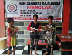 Slankers Majalengka Deklarasi Tolak Hoax dan Imbau Pilkada Damai