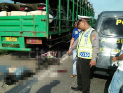 Dua Sepeda Motor Terlibat Kecelakaan, Seorang Anggota TNI dan Siswa SMP Luka-luka