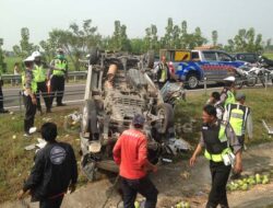Sopir Mengantuk Picu Lakalantas di Tol Cipali, 7 Orang luka-luka