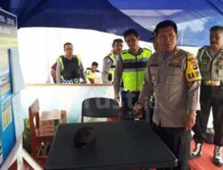 Kapolres Majalengka Cek Kesiapan Pos Pam Operasi Ketupat Lodaya 2018