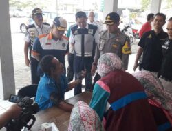 Jelang Mudik, Puluhan Sopir di Terminal Cipaku Kadipaten Dites Urine