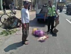 Terlindas Truk, Tukang Becak Tewas Seketika