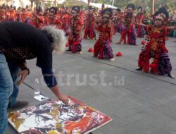 Pertunjukan Tari Topeng dan Seni Lukis di GCM Pecahkan Rekor ORI