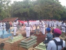 Tentara Asal Majalengka yang Gugur di Lebanon Dimakamkan dengan Upacara Militer