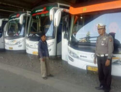 Cegah Kecelakaan Libur Iduladha, Satlantas Majalengka Sidak Kelayakan Bus Pariwisata