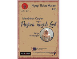 Ngopi Rabu Malam #15 Lingkar Jenar Bahas Karya Kreatif Cerpen Penjara Tengah Laut