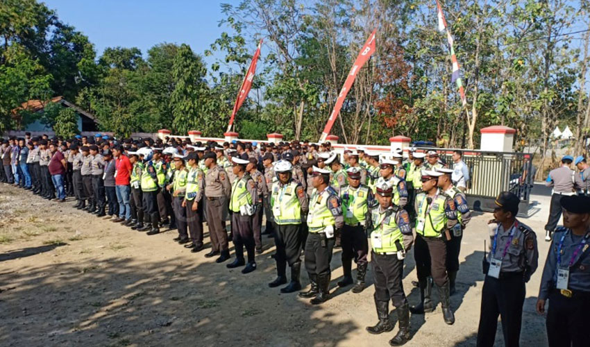 Gelar Operasi Intelejen, Polres Majalengka Perketat Pengamanan Venue Asian Games