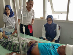 Pegawai PT KAI Cirebon Nyaris Meregang Nyawa Dibacok Begal