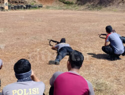 Tingkatkan Penggunaan Senpi, Polres Majalengka Gelar Latihan Menembak Berkala