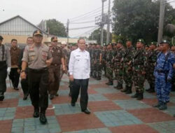 Jelang Pilpres 2019, Polres Majalengka Gelar Apel Pasukan Operasi Mantap Brata dan Deklarasi Damai