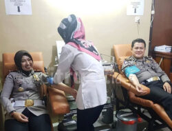 Peringati Hari Polantas, Satlantas Polres Majalengka Gelar Donor Darah