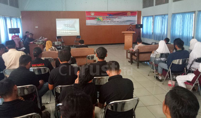 Lantik GDP Mahasiswa, Gepenta Majalengka Kembangkan Sayap Perangi Narkoba