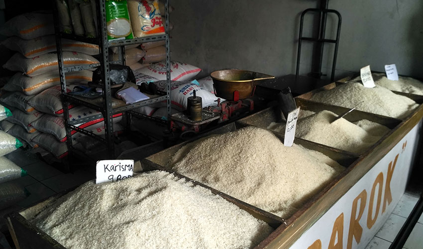 Kenaikan Harga Beras Tidak Menjadi Masalah Serius Bagi Pedagang