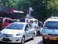 Jalan Perjuangan Salah Satu Simpul Kemacetan di Cirebon
