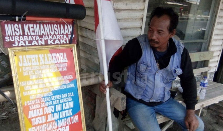 Jika di Jakarta bertemu dengan Presiden, ia bersyukur. Jika tidak pun tak apa. 