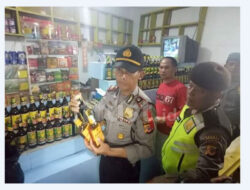 Razia Pekat, Polsek Majalengka Kota Amankan Miras Berbagai Merk