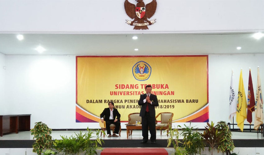 Rektor Uniku: PKKMB Selayaknya Berisi Kegiatan Positif