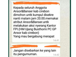 Pesan Berantai GP Ansor Akan Serbu Markas FPI Hoaks