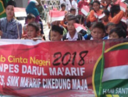 Santri Napak Tilas Sarungan, Hargai Perjuangan Pendiri NU di Majalengka