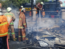 Kebakaran di Pasar Harjamukti Diduga Berasal dari Ledakan Dekat Gardu Listrik