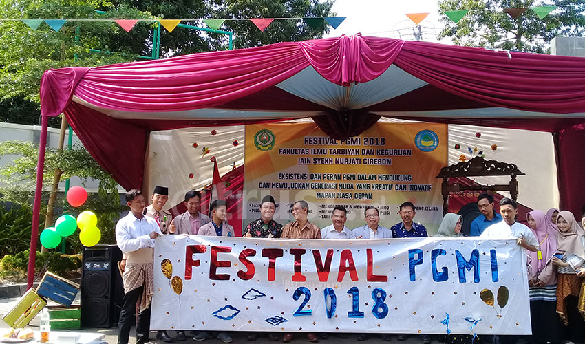 Festival dan Milad PGMI IAIN Syekh Nurjati Cirebon Asah Kreativitas Siswa SD