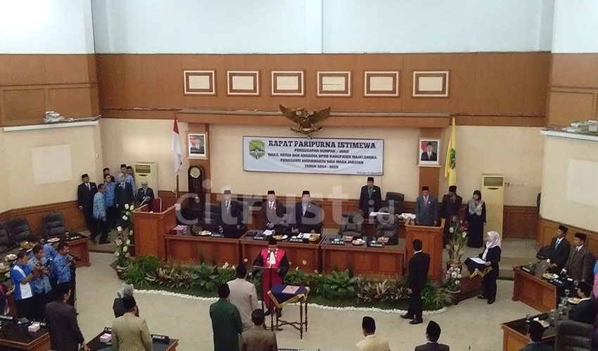 DPRD Majalengka Gelar Rapat Paripurna Istimewa PAW Wakil Ketua DPRD dan Anggota DPRD