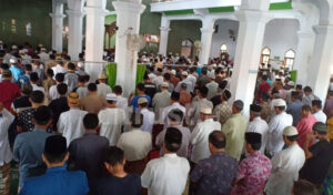 Turut Berduka Atas Musibah Palu, Donggala, Polres Majalengka Laksanakan Salat Gaib