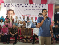 Di Cirebon, Sandiaga Uno Tawarkan Solusi Ekonomi Kerakyatan