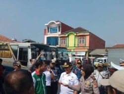 Antisipasi Lakalantas, Satlantas Polres Majalengka Cek Urine Sopir Bus Antar Kota