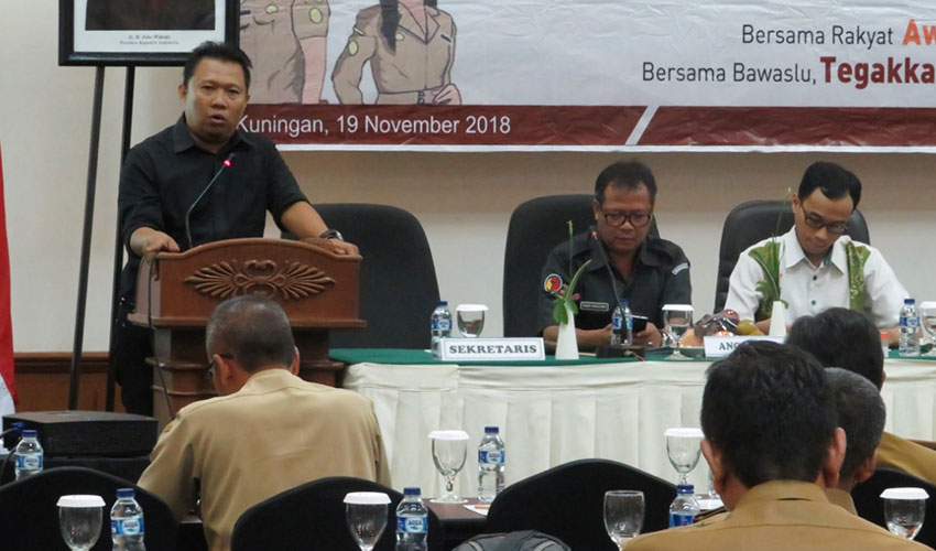 Bawaslu Kuningan Larang ASN Berkampanye