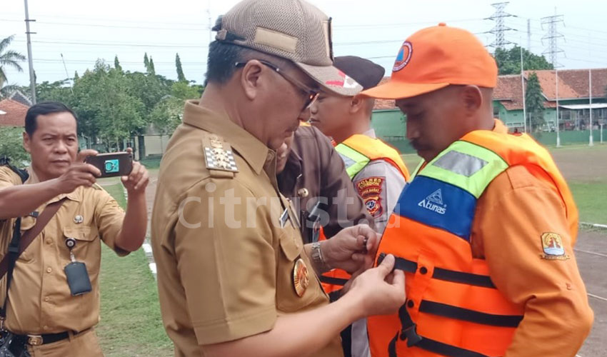 7 Titik Sungai di 3 Kecamatan Menjadi Fokus Normalisasi BPBD Kabupaten Cirebon
