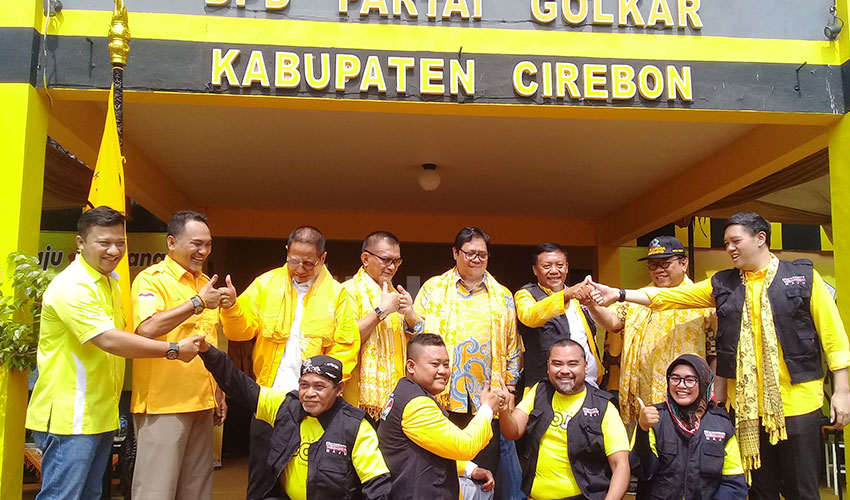 Kukuhkan Relawan Gojo, Partai Golkar Siap Bersaing di Pemilu 2019