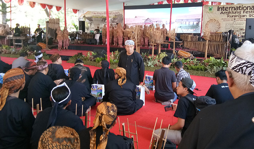 KFestival Angklung di Museum Perundingan Linggarjati Sukses Curi Perhatian Publik