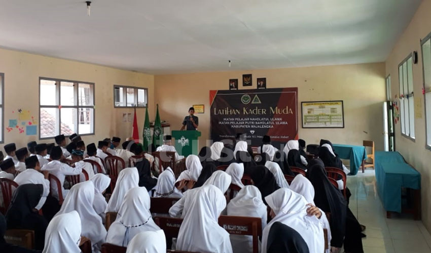 Ratusan Pelajar NU di Majalengka Ikuti Latihan Kader Muda